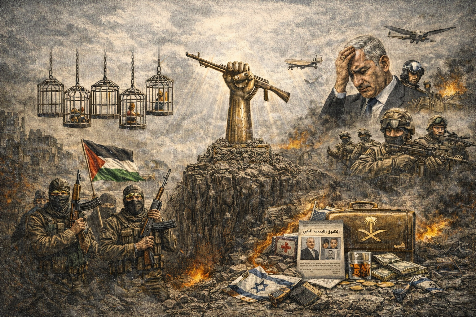 إغلاق ملف الأسرى وتداعياته على المرحلة الثانية: قراءة في فشل القوة وحدود القرار الإسرائيلي